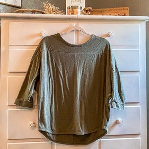 Sage Green a.n.a Shirt, Small